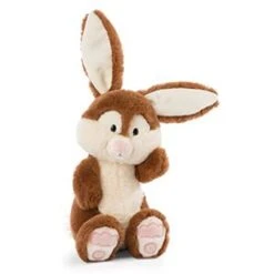 Nici Poline 25 Cm – Peluches Filles, Garçons Et Bébés – Doudou Lapin à Câliner Et Pour Jouer – Jouets Animaux Pour Dormir – Collection Forest Friends, 47339, Marron/Beige