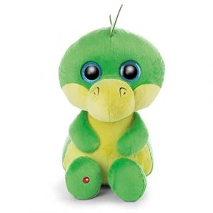 Nici L’Originale – Glubschis McDamon 45 Cm – Dragons Grands Yeux Pailletés – Jouets Tout Doux Pour Les Amateurs De Peluches – Doudou Câlin, 47183, Vert/Jaune