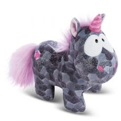 Nici Diamond Dust 22 Cm Filles, Garçons Et Bébés – Jouet Câliner Et Pour Jouer – Peluches Animaux Douillets – Doudou Original – Licornes, 47651, Gris