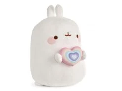 Nici 48227 - Molang 80cm W. Rainbow Heart
