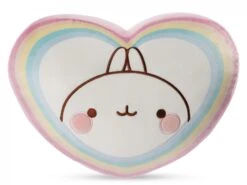 Nici 48228 - Cushion Heart Shaped Molang 40x30cm